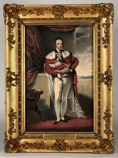 Ritratto di Robert Grosvenor, 2° Conte Grosvenor, c.1820 da Alfred Edward Chalon